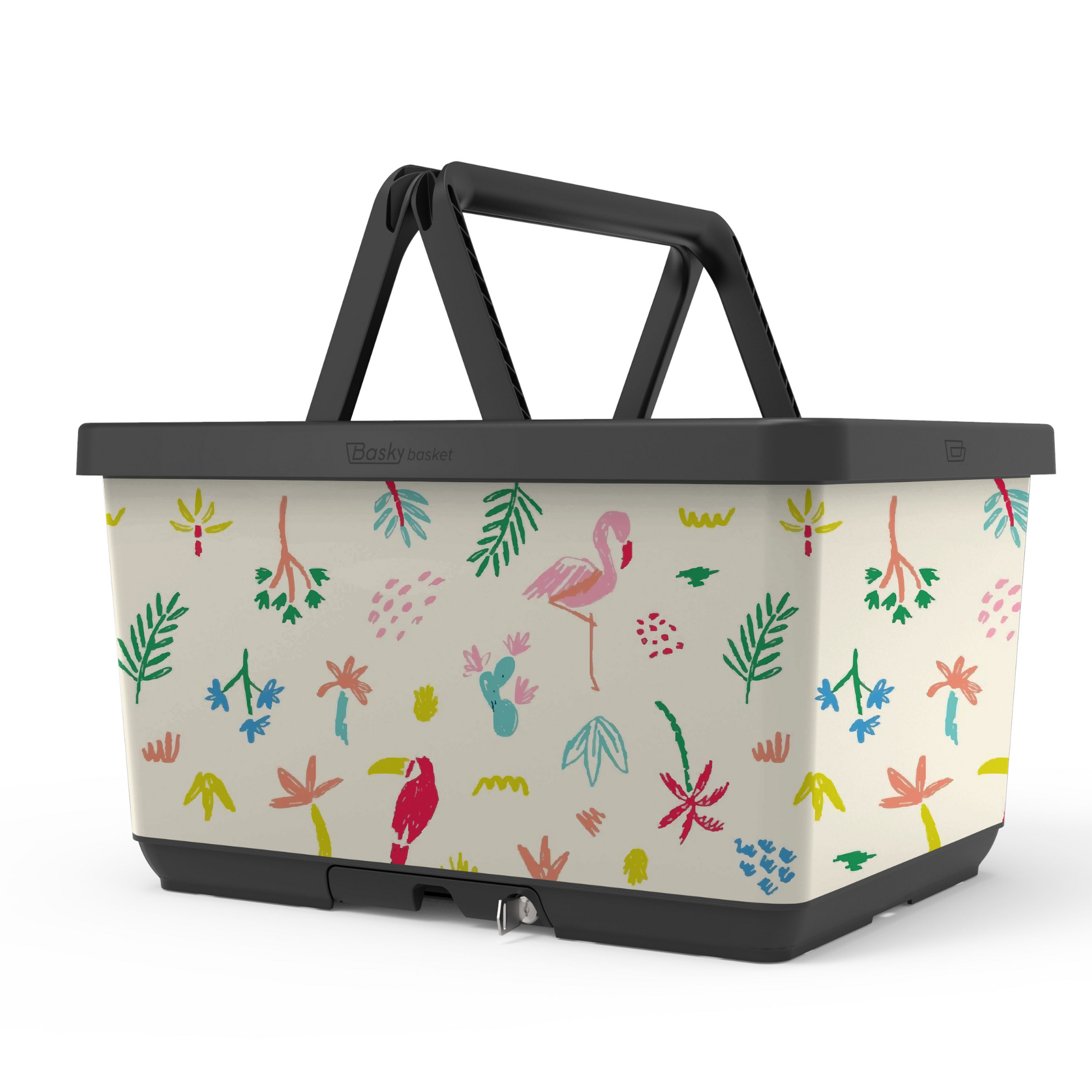 Fietsmand Basky Tropicana