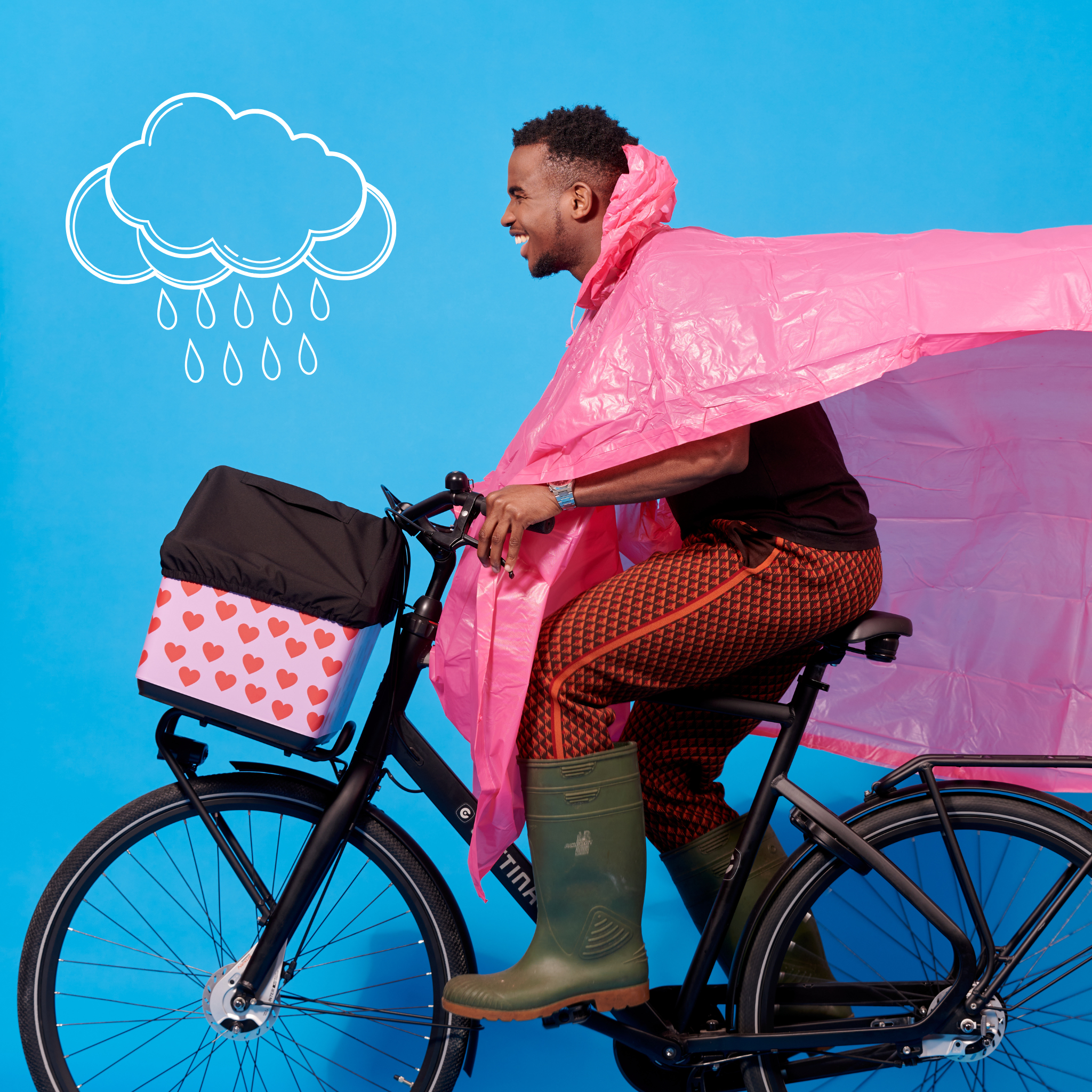 Basky Fietsmand Cover - Regenhoes Beschermt Je Spullen– the basky company