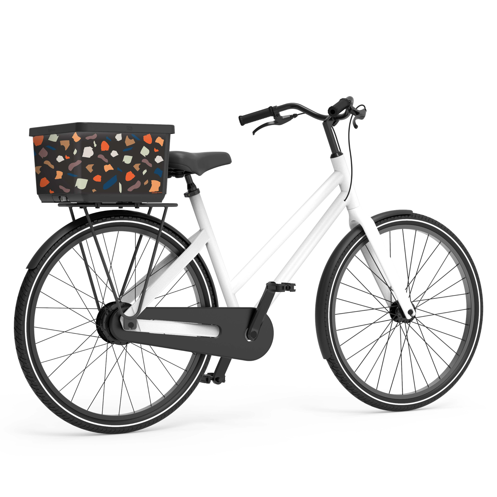 Fietsmand Basky Animal Meets Camouflage