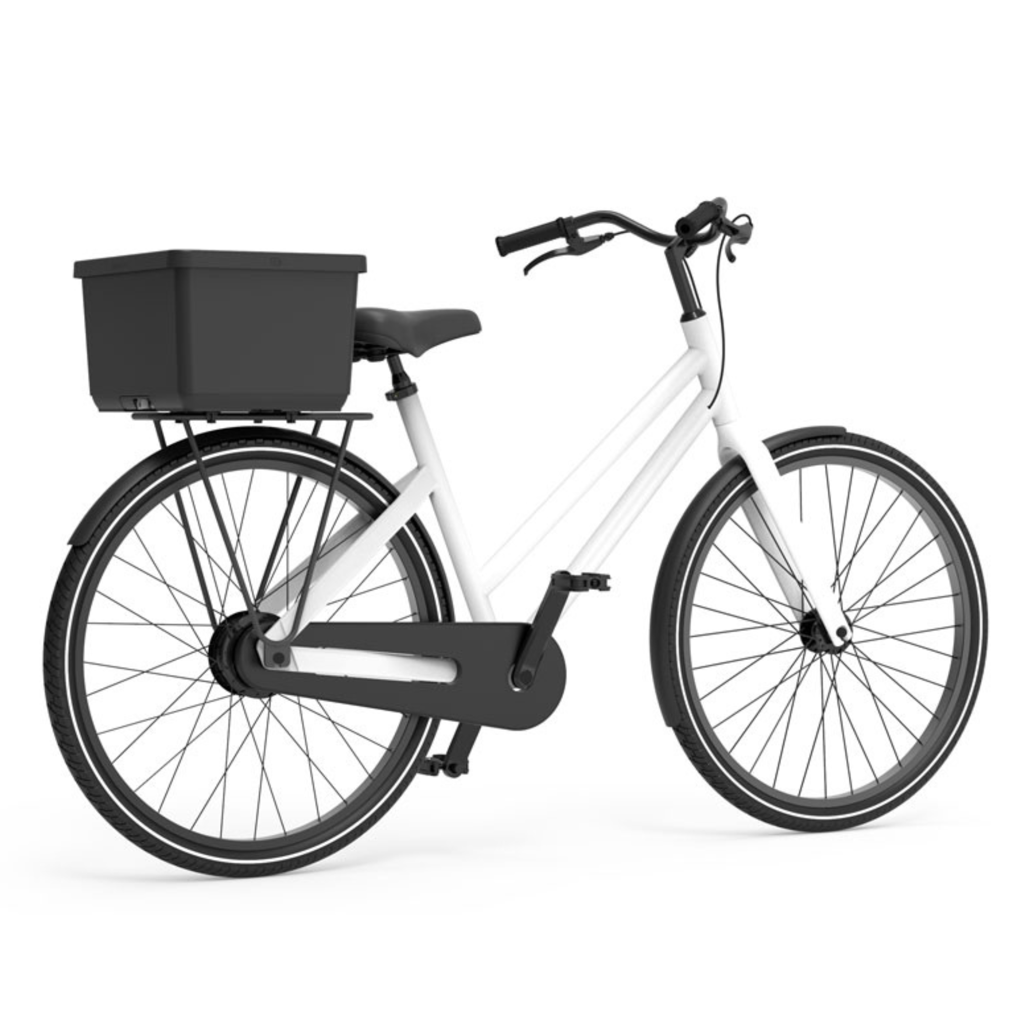 Fietsmand Basky Black