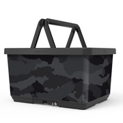Fietsmand Basky Camo Black