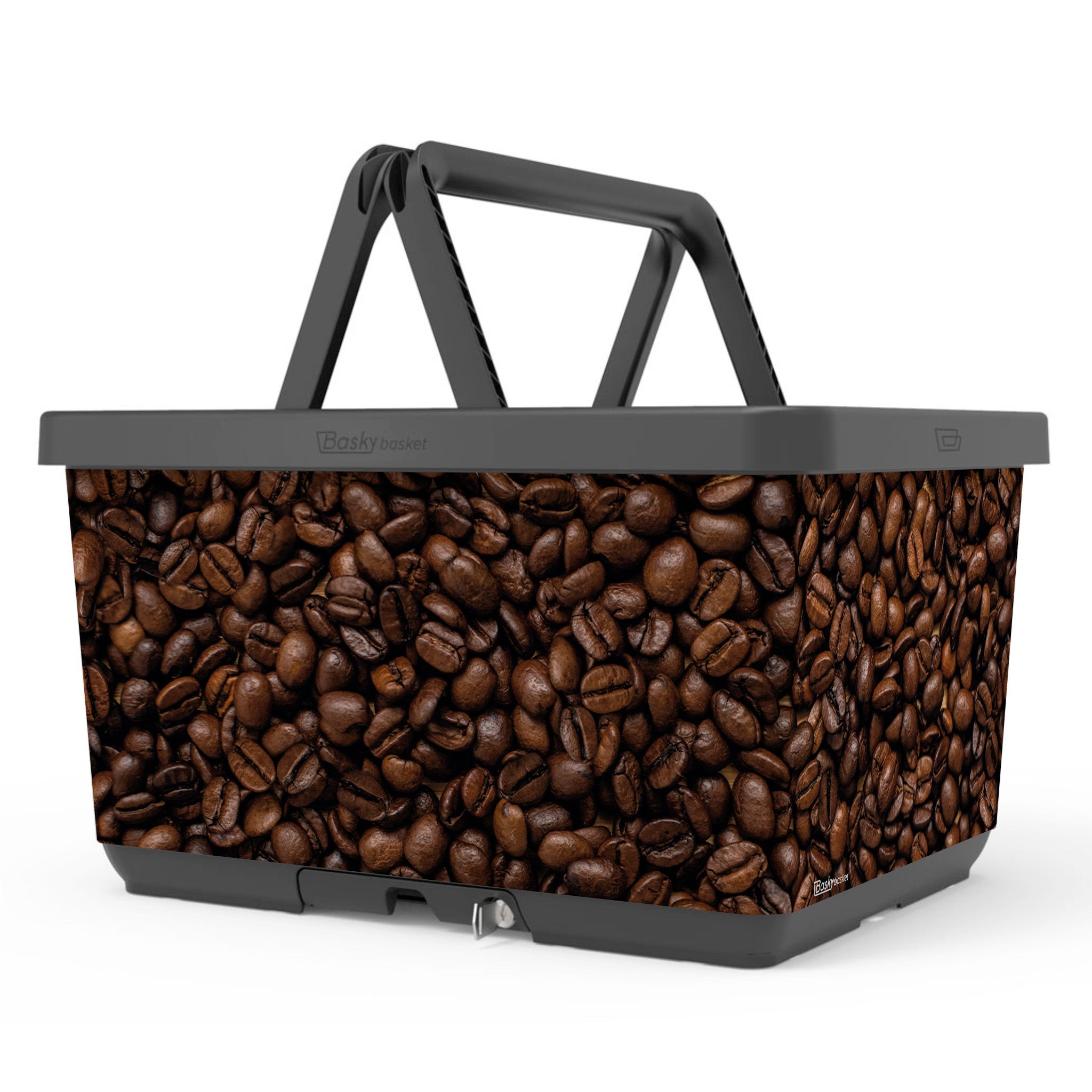 Fahrradkorb Basky Coffee Roast