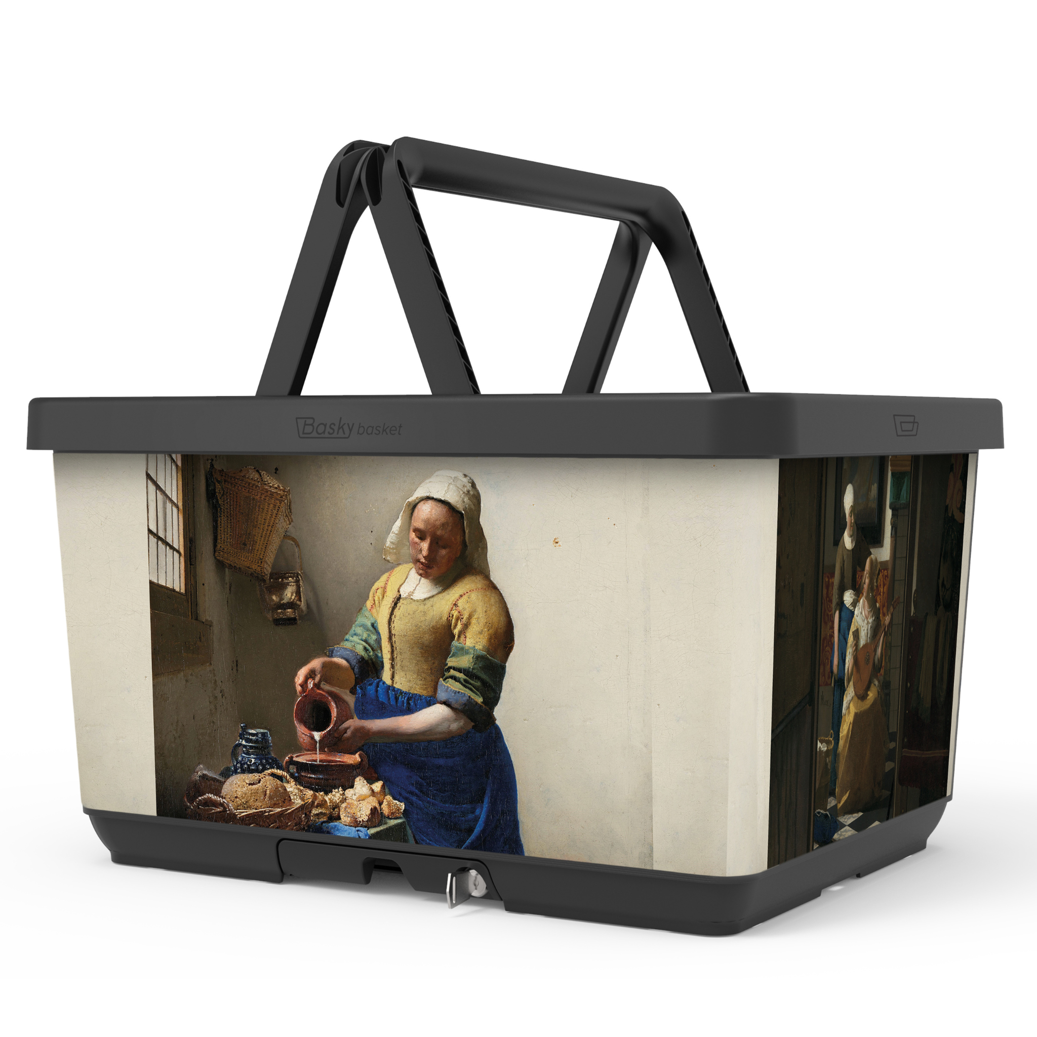 Fietsmand Basky Het Melkmeisje Basky