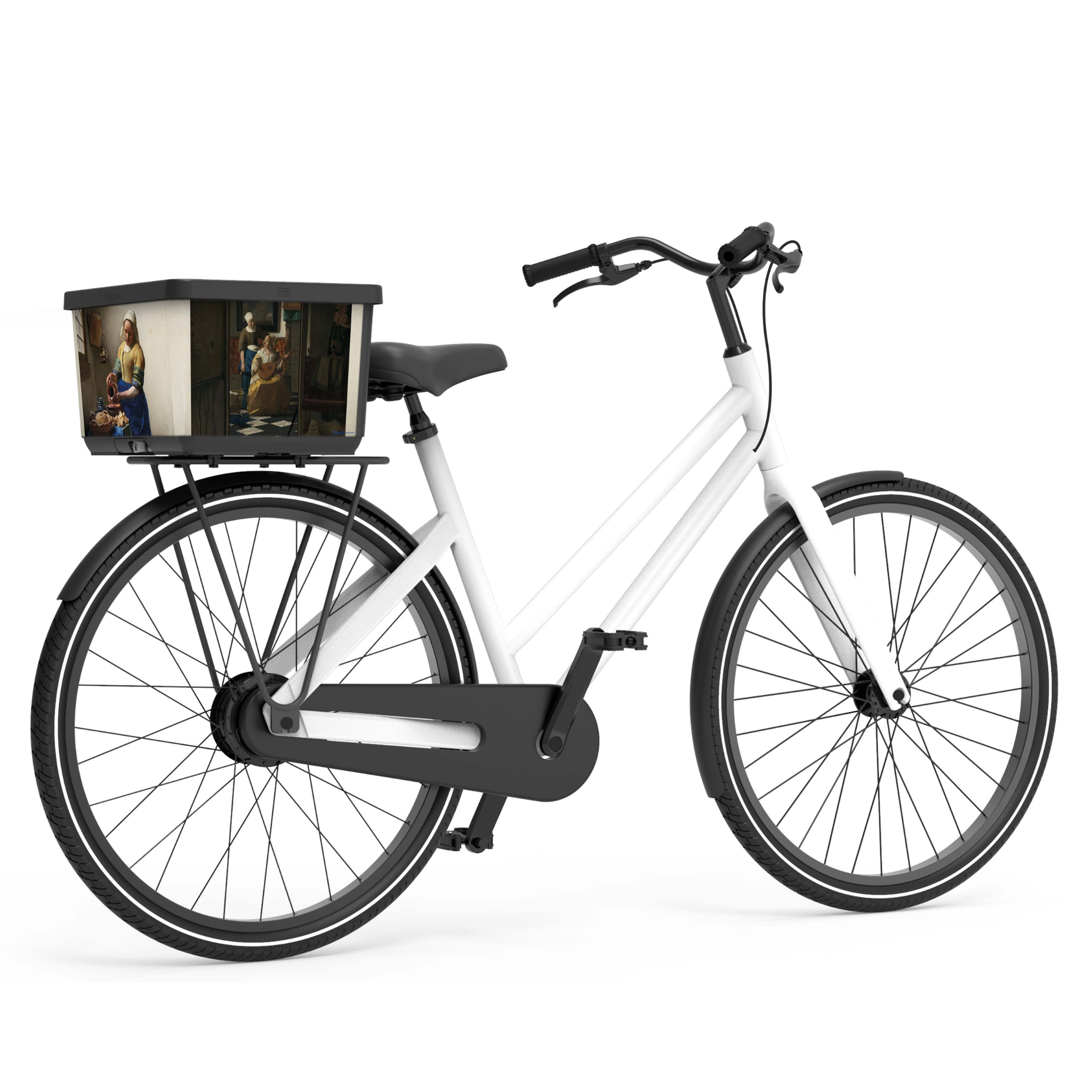 Fietsmand Basky Het Melkmeisje Basky