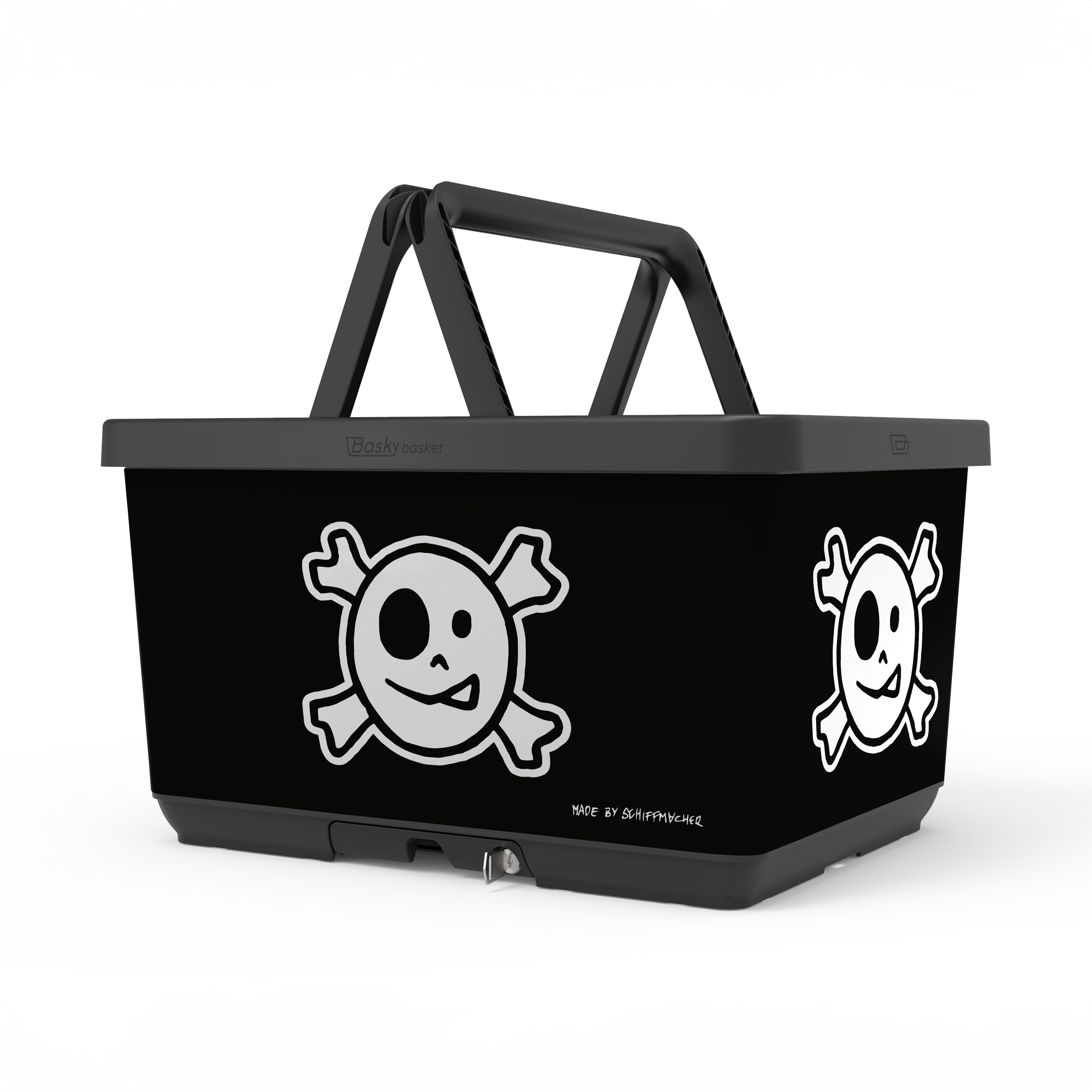 Basky Basket Jolly Rogers Noir