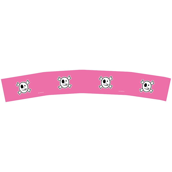 Jolly Rogers Pink Sticker (Dit is een losse sticker)