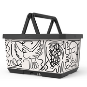 Fietsmand Basky Picasso line drawing