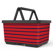 Fietsmand Basky Rood-Blauw