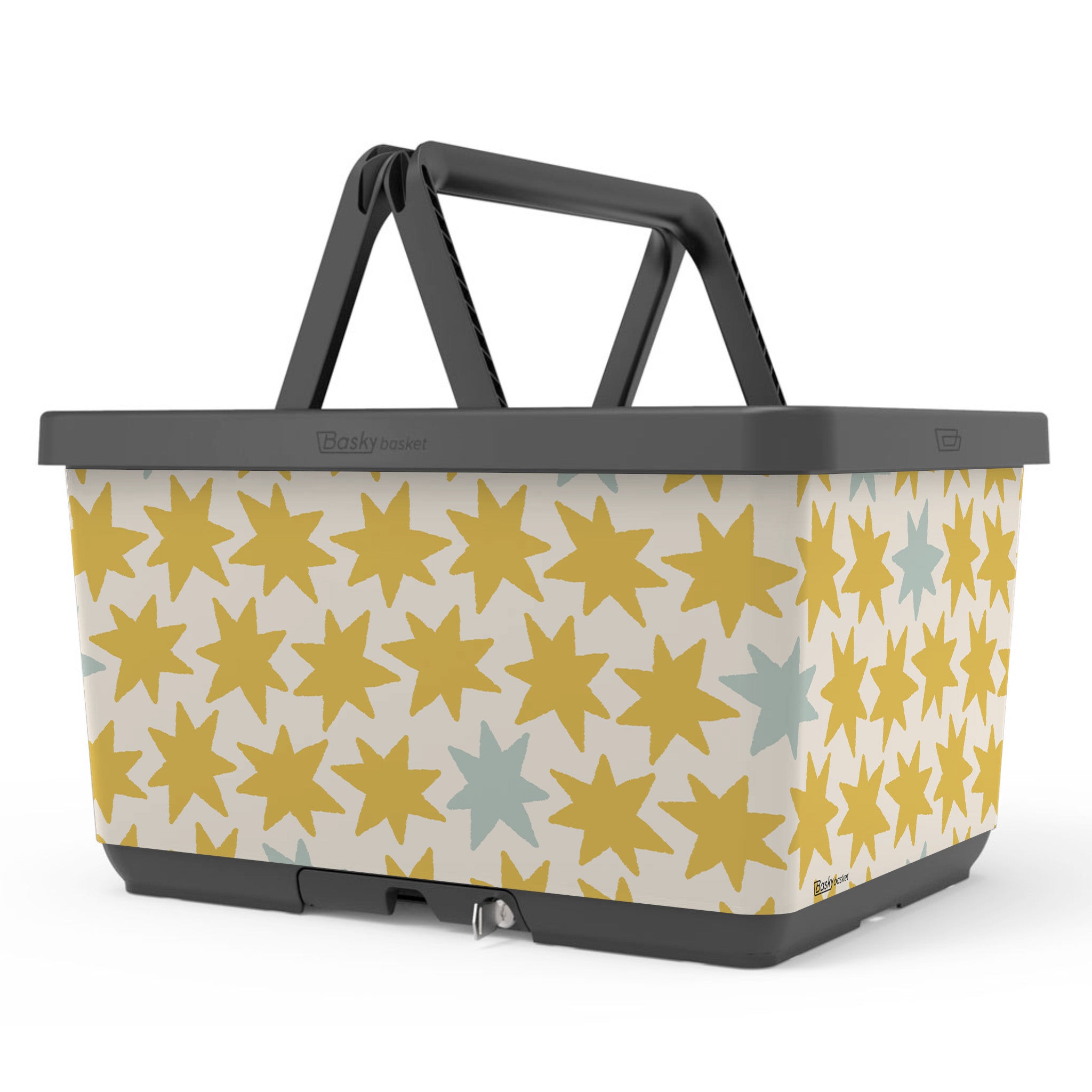 Fahrradkorb Basky Twinkle Stars