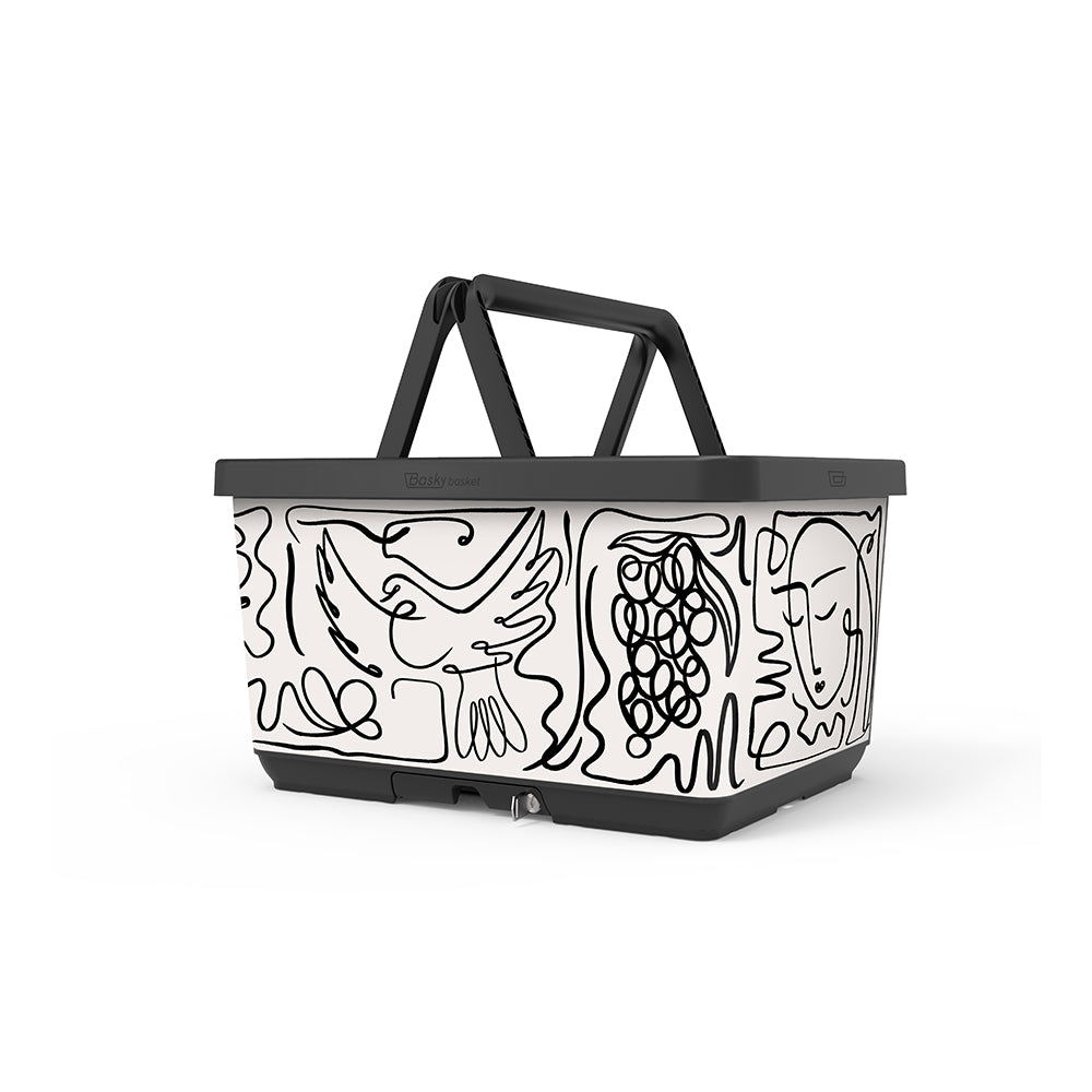 Picasso line drawing (Dit is een losse sticker)